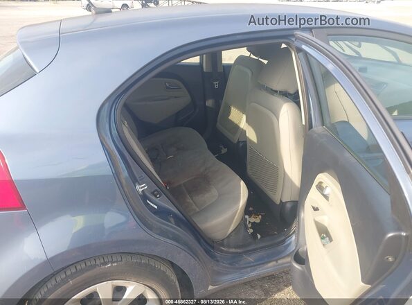KNADM5A31G6665358 2016 KIA RIO Blue Widok naklejki z numerem VIN
