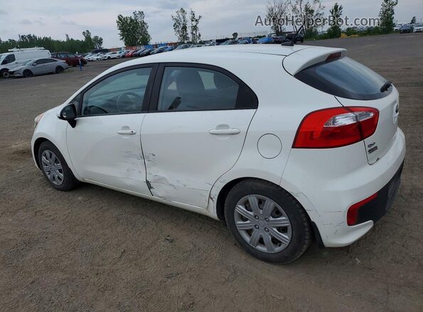 KNADN5A34H6795181 2017 KIA RIO White Հետևի ձախ