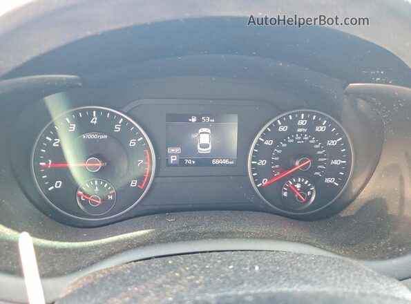 KNAE15LA2L6079805 2020 KIA STINGER Серый Вид щитка приборов