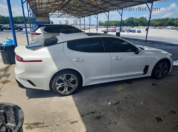 KNAE15LA4M6088006 2021 KIA STINGER White Tył prawy