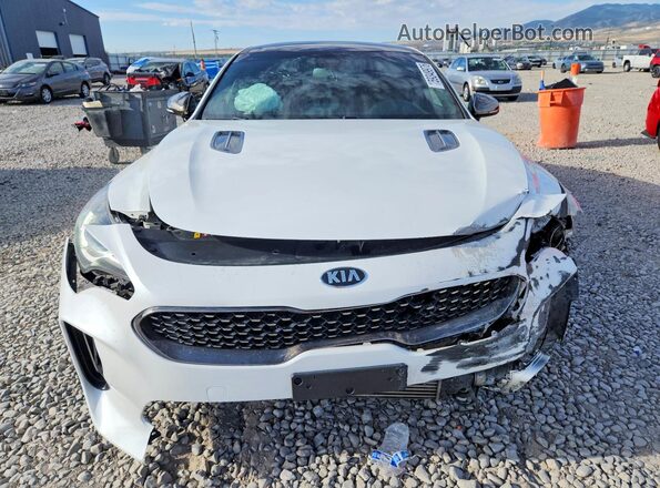KNAE15LA4M6092038 2021 KIA STINGER White Вид спереду