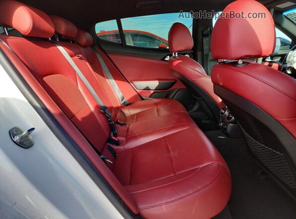 KNAE15LA4M6092038 2021 KIA STINGER White Вид задніх сидінь