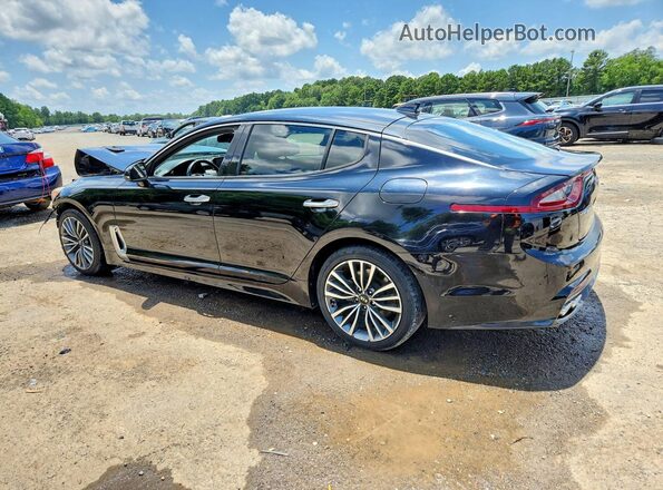 KNAE15LA8K6046581 2019 KIA STINGER Black Rear left