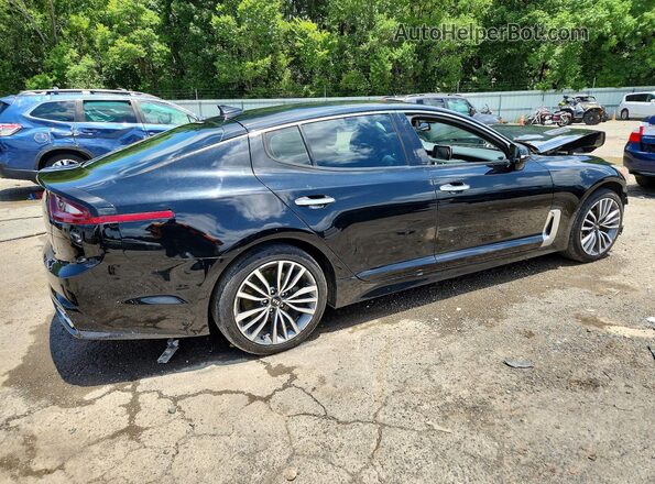 KNAE15LA8K6046581 2019 KIA STINGER Black Rear right
