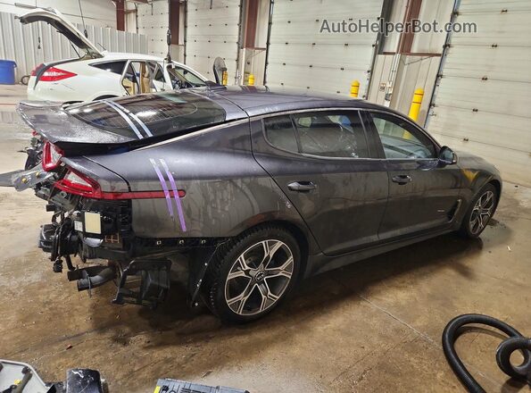 KNAE15LA9M6089782 2021 KIA STINGER Угольный Задняя правая четверть