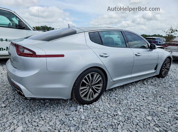 KNAE25LA7J6022705 2018 KIA STINGER Silver Tył prawy