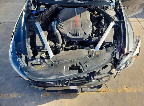 KNAE35LC0M6093926 2021 KIA STINGER Black Սալոնի հետևի տեսք