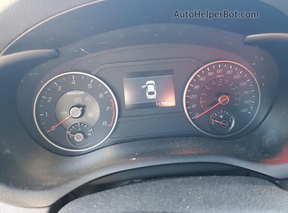 KNAE35LC3J6020903 2018 KIA STINGER Yellow Dashboard view