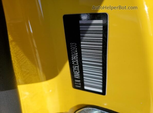KNAE35LC3J6020903 2018 KIA STINGER Yellow Rear seats view