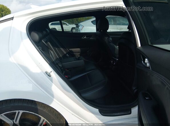 KNAE35LC3L6085270 2020 KIA STINGER White Вид наклейки з VIN-кодом