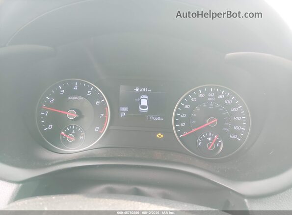 KNAE35LC3L6085270 2020 KIA STINGER White Вид задніх сидінь
