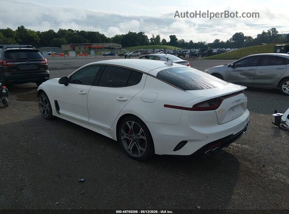 KNAE35LC3L6085270 2020 KIA STINGER White Задня ліва чверть