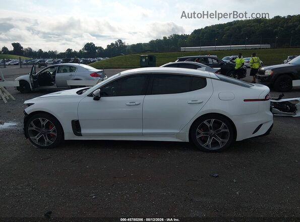 KNAE35LC3L6085270 2020 KIA STINGER White 