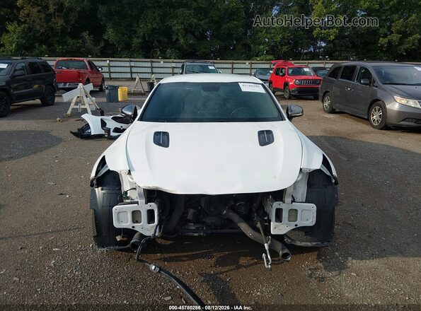 KNAE35LC3L6085270 2020 KIA STINGER White Вид задньої частини салону
