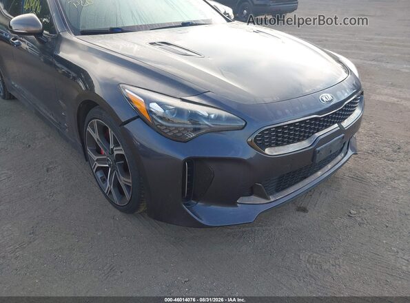 KNAE35LC5K6046906 2019 KIA STINGER Серый Вид спереди