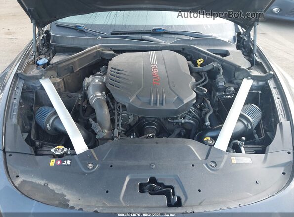 KNAE35LC5K6046906 2019 KIA STINGER Серый Вид сзади