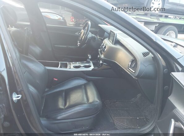 KNAE35LC5K6046906 2019 KIA STINGER Серый Вид салона спереди