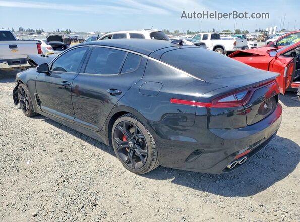 KNAE35LC9L6084592 2020 KIA STINGER Black უკანა მარცხენა