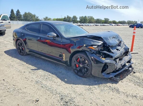 KNAE35LC9L6084592 2020 KIA STINGER Black წინა მარჯვენა