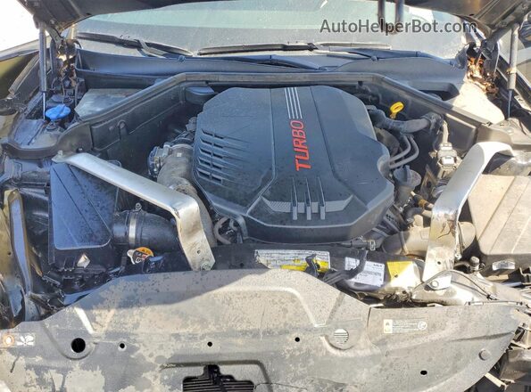 KNAE35LC9L6084592 2020 KIA STINGER Black უკანა სალონის ხედი