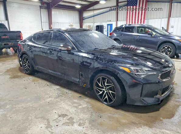 KNAE35LD1N6113708 2022 KIA STINGER Black Front right