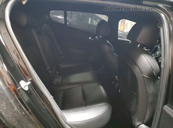 KNAE35LD1N6113708 2022 KIA STINGER Black Rear seats view