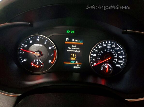 KNAE35LD1N6113708 2022 KIA STINGER Black Instrument cluster view