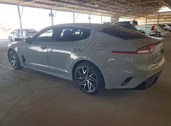 KNAE35LD1P6123531 2023 KIA STINGER Gray Հետևի ձախ