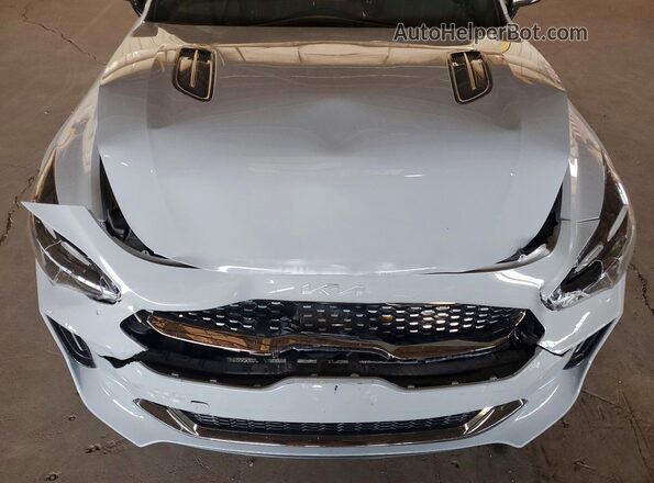 KNAE35LD1P6123531 2023 KIA STINGER Gray Սալոնի հետևի տեսք