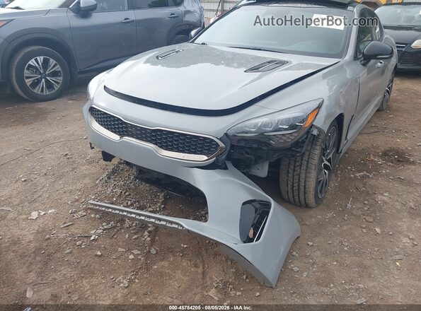 KNAE35LD1P6131340 2023 KIA STINGER Gray Вид спереду