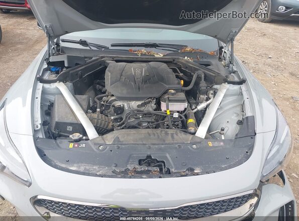 KNAE35LD1P6131340 2023 KIA STINGER Gray Вид ззаду