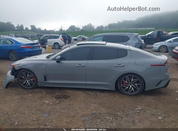 KNAE35LD1P6131340 2023 KIA STINGER Gray Панорамний вид салону 360°