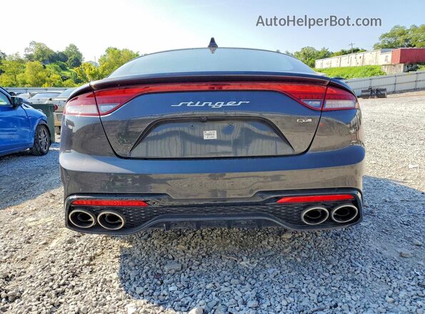 KNAE35LD1P6137798 2023 KIA STINGER Серый Вид сзади