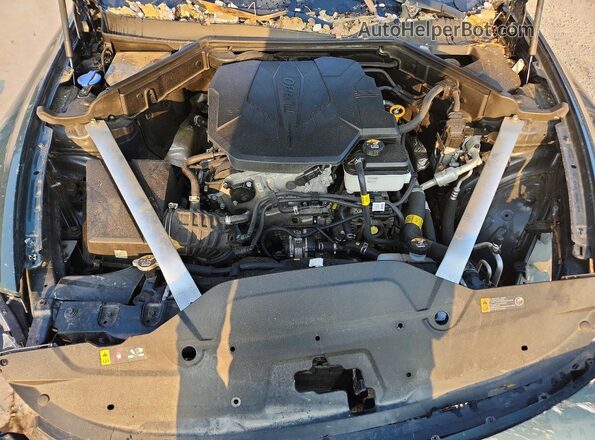 KNAE35LD2N6115287 2022 KIA STINGER Gray Vista interior trasera