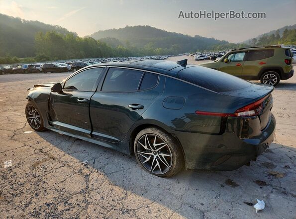 KNAE35LD2N6115287 2022 KIA STINGER Gray Trasero izquierdo
