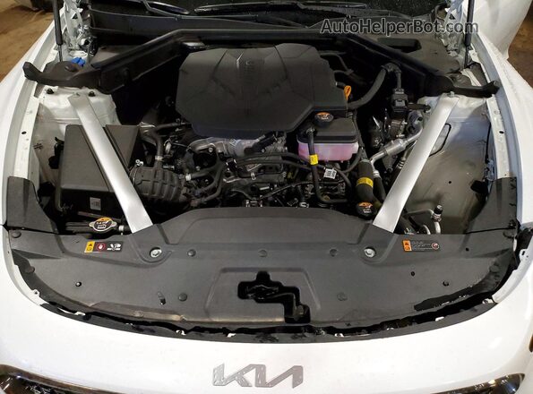KNAE35LD3N6103391 2022 KIA STINGER White Vista interior trasera