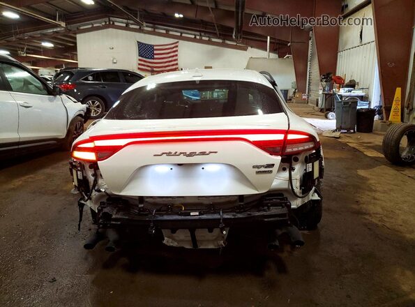 KNAE35LD3N6103391 2022 KIA STINGER White Vista trasera