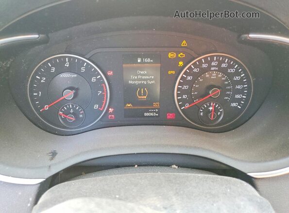 KNAE35LD3N6106954 2022 KIA STINGER Charcoal Սարքավորումների վահանակի տեսք