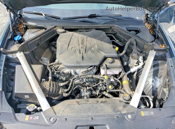 KNAE35LD3P6123000 2023 KIA STINGER Green Rear interior view