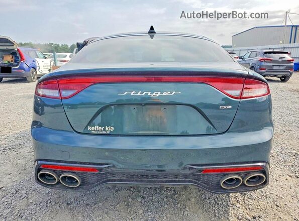 KNAE35LD3P6123000 2023 KIA STINGER Green Rear view