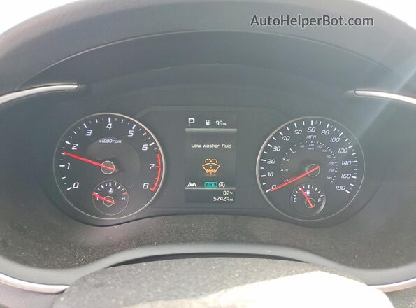 KNAE35LD3P6123000 2023 KIA STINGER Green Instrument cluster view