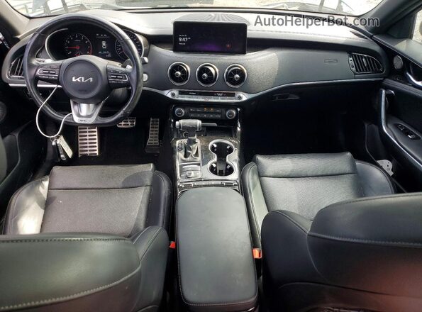 KNAE35LD3P6123000 2023 KIA STINGER Green Dashboard view