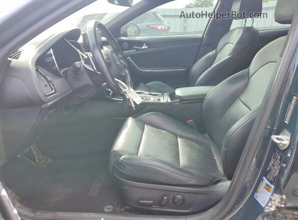 KNAE35LD3P6123000 2023 KIA STINGER Green Front interior view