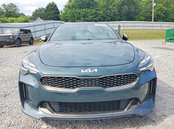 KNAE35LD3P6123000 2023 KIA STINGER Green Front view