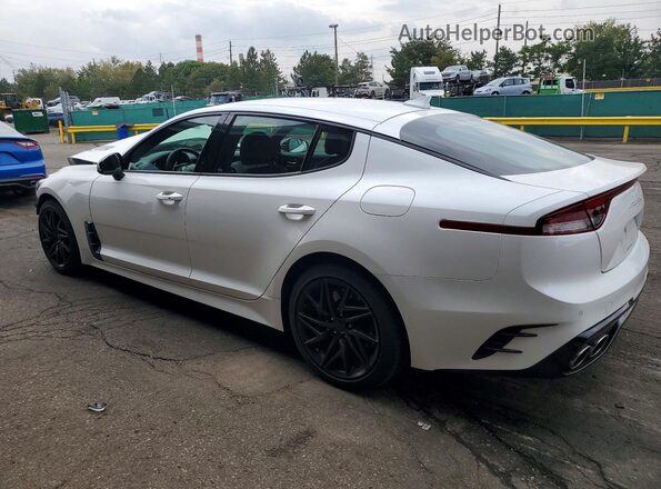 KNAE35LD4P6134278 2023 KIA STINGER White Հետևի ձախ