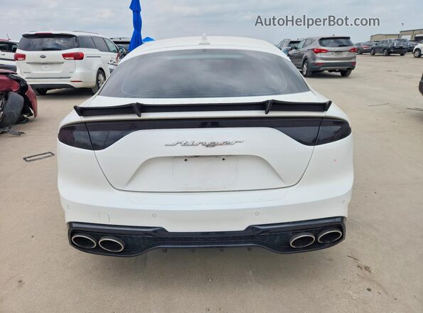 KNAE35LD5N6112271 2022 KIA STINGER White Vista trasera