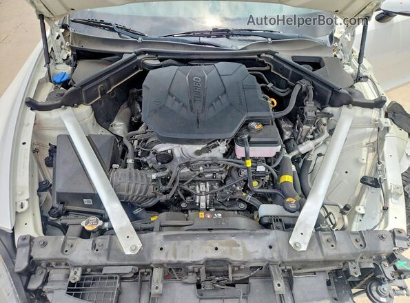 KNAE35LD5N6112271 2022 KIA STINGER White Vista interior trasera