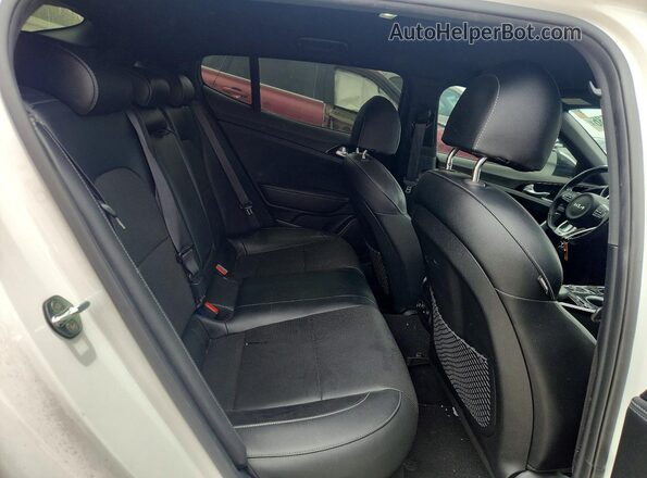 KNAE35LD5N6112271 2022 KIA STINGER White Vista de los asientos traseros