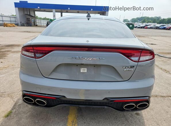 KNAE35LD6N6109945 2022 KIA STINGER Gray Rear view