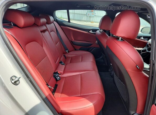 KNAE35LD6N6109945 2022 KIA STINGER Gray Rear seats view